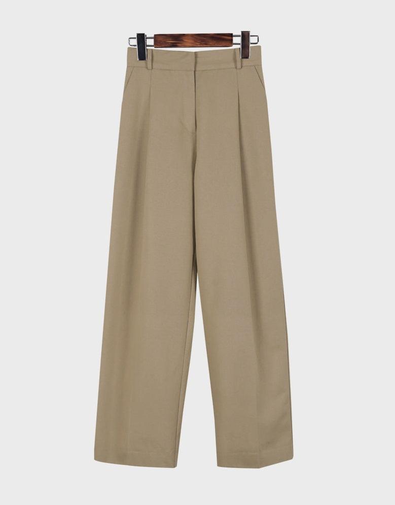 Modern Cotton Wide Pants - HOLIHOLIC