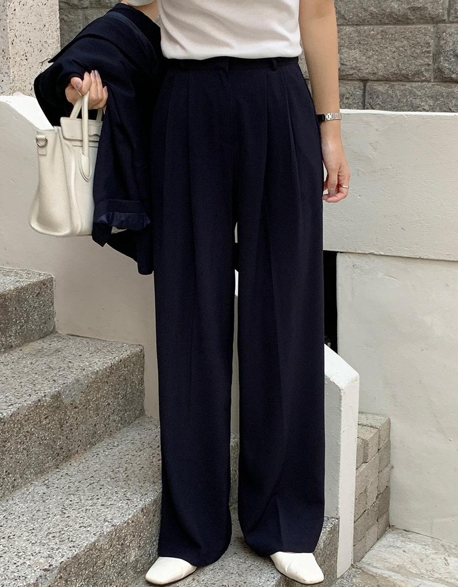 Modern Set Up Slacks - HOLIHOLIC