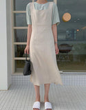Modern Sleeveless Linen Dress - HOLIHOLIC