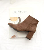 Moscow Suede Ankle Boots - HOLIHOLIC