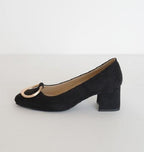 Ohio Suede Middle Heels - HOLIHOLIC