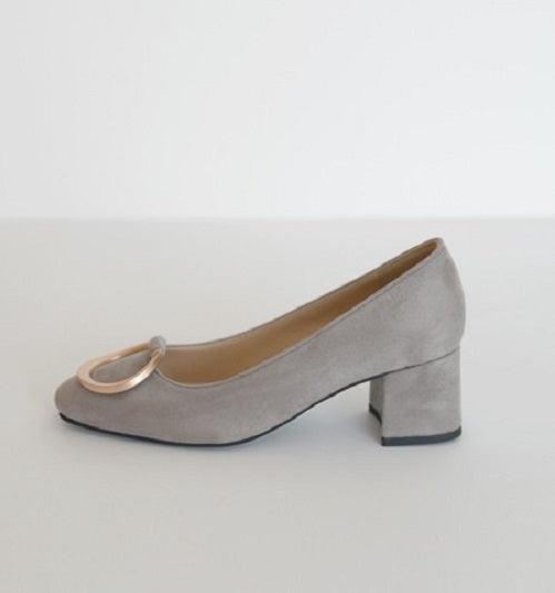 Ohio Suede Middle Heels - HOLIHOLIC