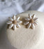 Pearl Daisy Stud Earrings - HOLIHOLIC
