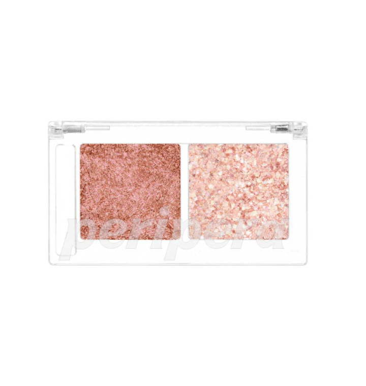 [Peripera] Duo Pocket Glitter Shadow - HOLIHOLIC