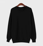Plain Basic Sweatshirt - HOLIHOLIC