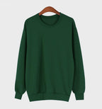 Plain Basic Sweatshirt - HOLIHOLIC