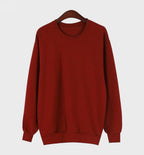 Plain Basic Sweatshirt - HOLIHOLIC