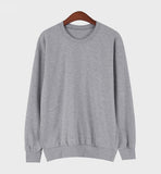 Plain Basic Sweatshirt - HOLIHOLIC