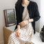 Polka Dot Pleats Dress-Holiholic