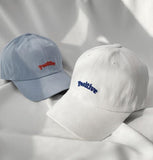 Positive Embroidered Baseball Cap