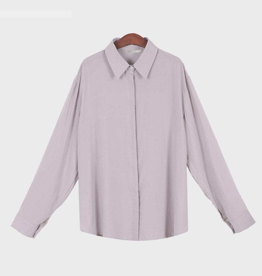 Premium Button Up Basic Shirt - HOLIHOLIC