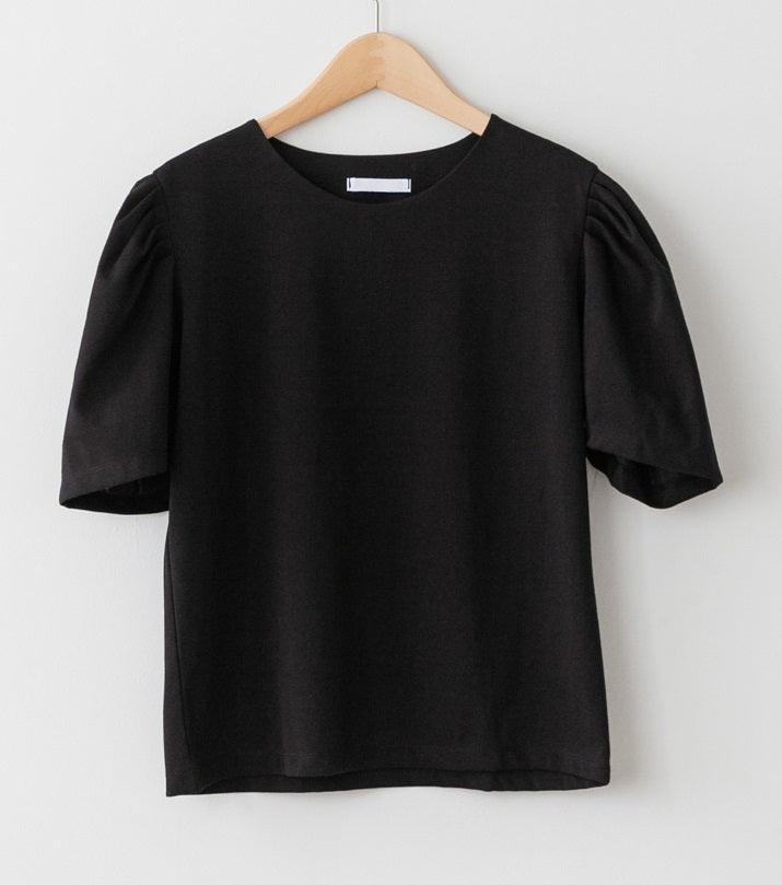Puff Shoulder Round Top - HOLIHOLIC