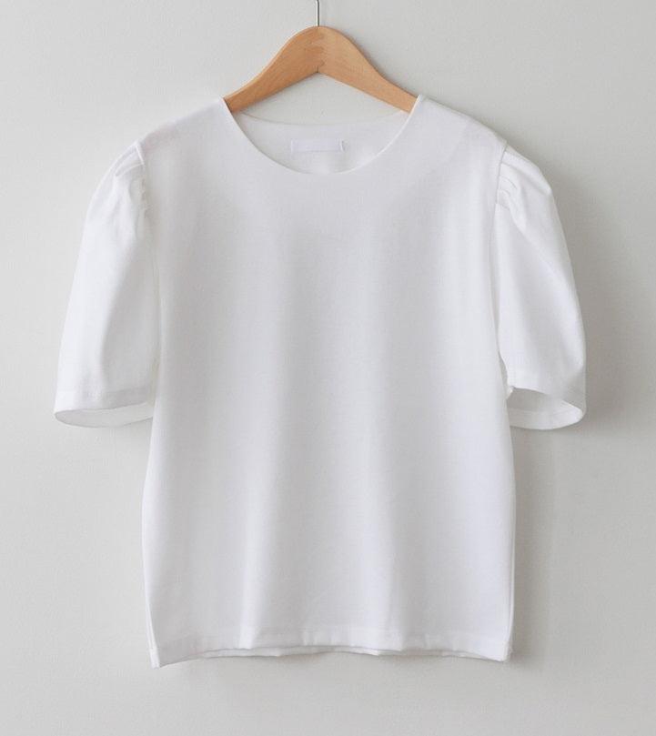Puff Shoulder Round Top - HOLIHOLIC