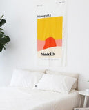 [ROMANE] MonagustA Fabric Poster -Madrid - HOLIHOLIC