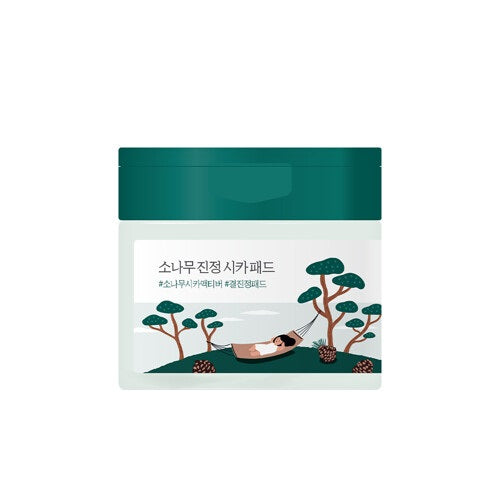 [ROUND LAB] Pine Tree Soothing Cica Pad 50 Sheets-Holiholic