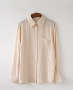 Relaxed Fit Basic Shirt - HOLIHOLIC