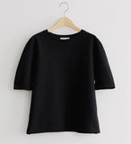 Round Neck Short Sleeve T-Shirt - HOLIHOLIC