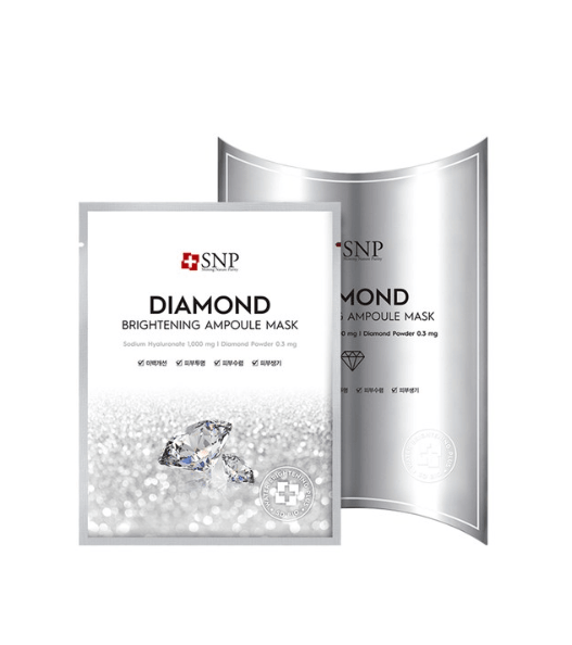 [SNP] Diamond Brightening Ampoule Mask 10ea - HOLIHOLIC