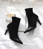 Selena Pointed Toe Ankle Boots