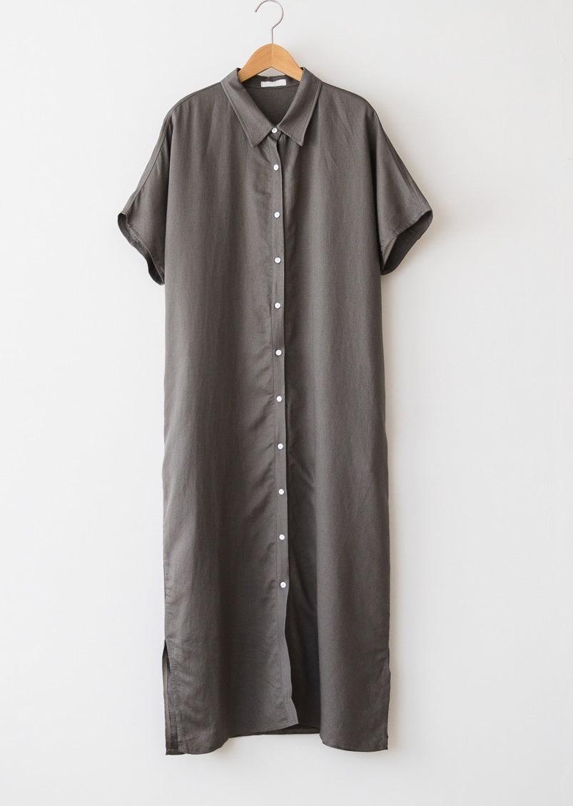 Side Split Linen Shirt Dress | The best Dresses HOLIHOLIC Side Split Linen Shirt Dress | The best Dresses HOLIHOLIC