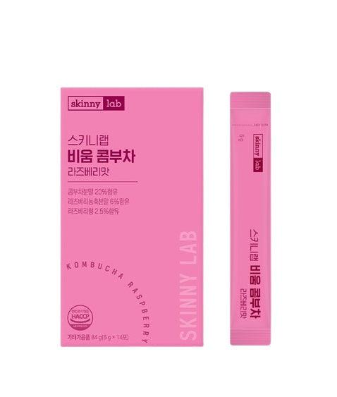 [Skinny Lab] Kombucha Raspberry Flavor 14 sticks - HOLIHOLIC