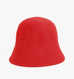 Soft Fake Angora Bucket Hat