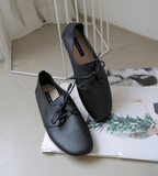 Soft Leather Flat Loafer - HOLIHOLIC