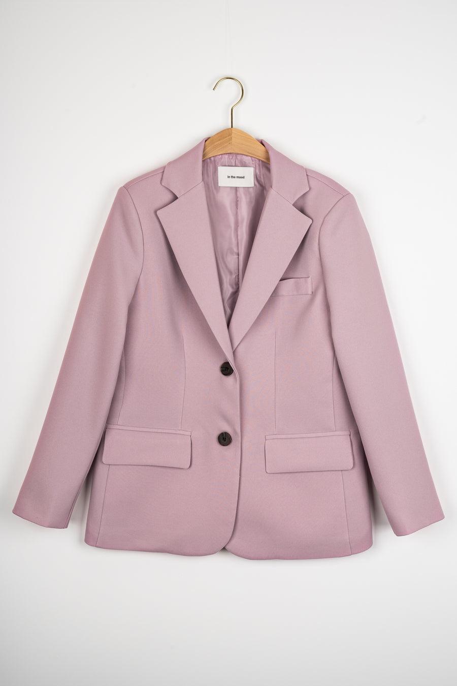 Soft Two Button Blazer - HOLIHOLIC