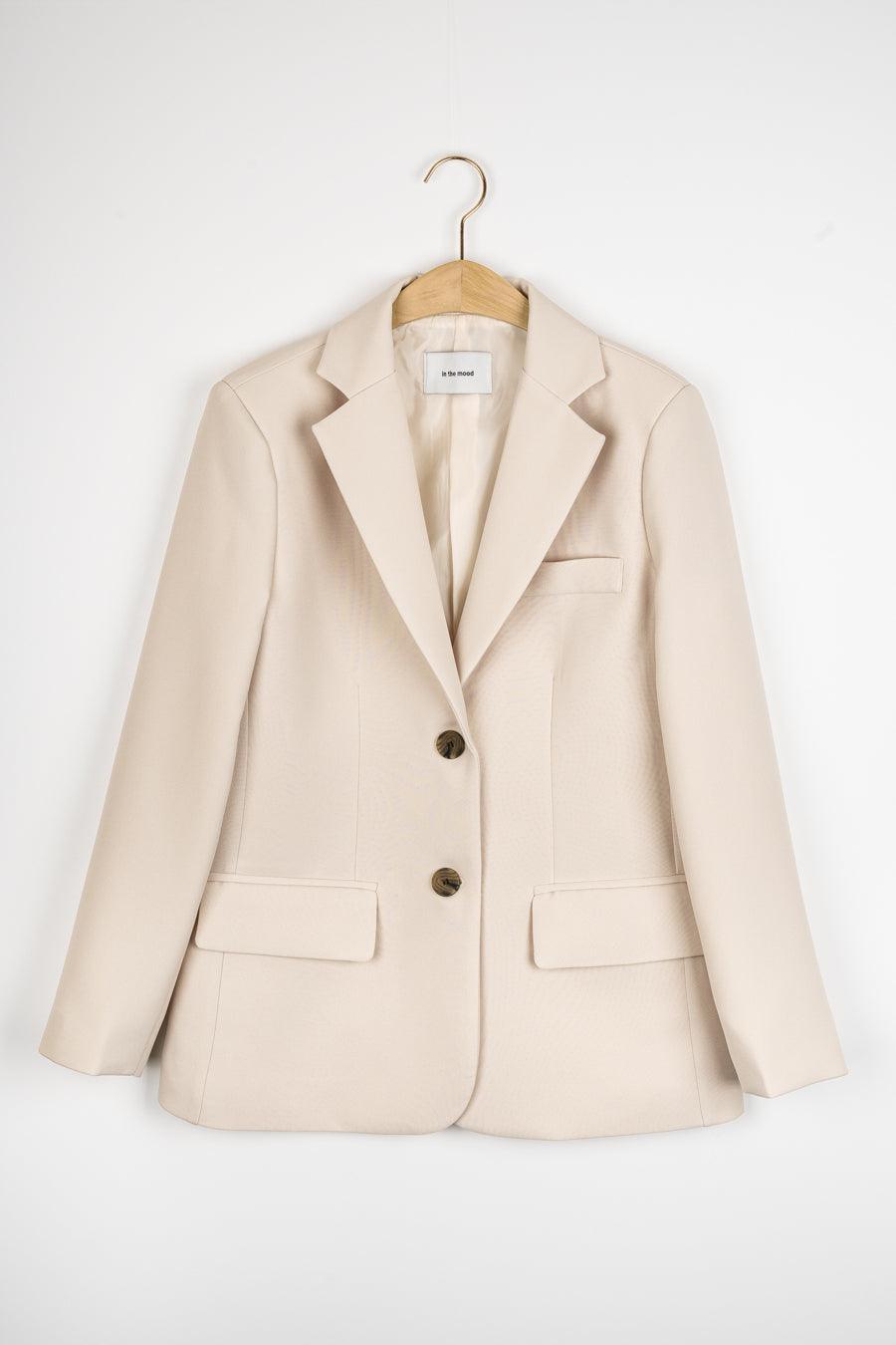Soft Two Button Blazer - HOLIHOLIC