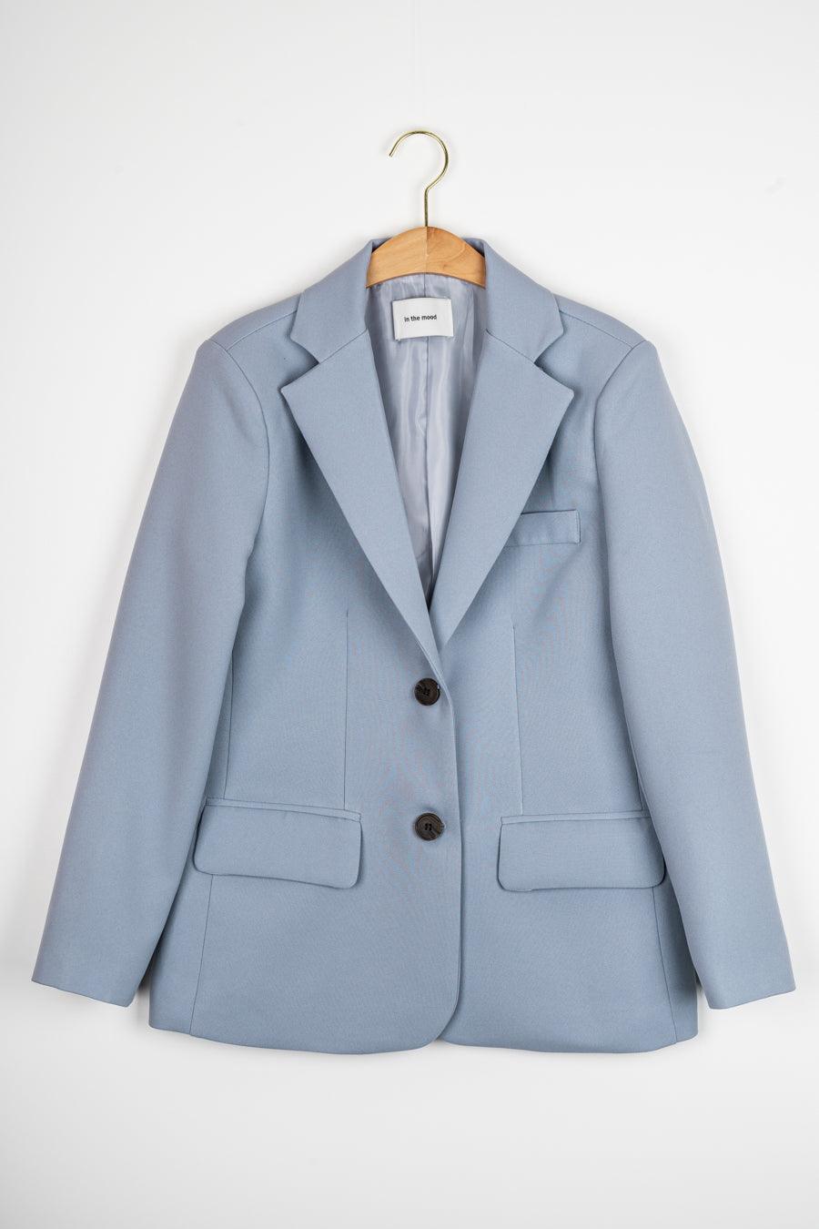 Soft Two Button Blazer - HOLIHOLIC