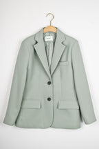 Soft Two Button Blazer - HOLIHOLIC