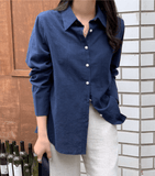 Solid Classic Linen Shirt - HOLIHOLIC