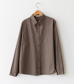 Solid Daily Cotton Shirt-Holiholic