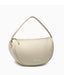 Solid Semi-Circle Shoulder Bag - HOLIHOLIC