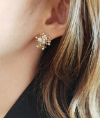 Spring Tree Stud Earrings - HOLIHOLIC