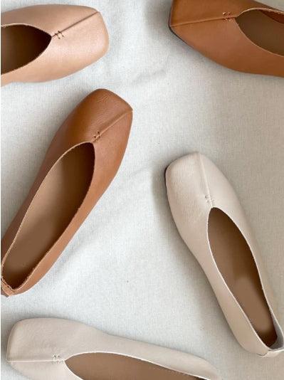 Stitch Point Ballet Flats - HOLIHOLIC