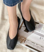 Stitch Point Ballet Flats - HOLIHOLIC