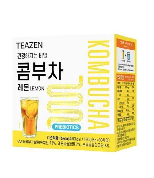 Kombucha Lemon Flavor 30sticks Secondary image