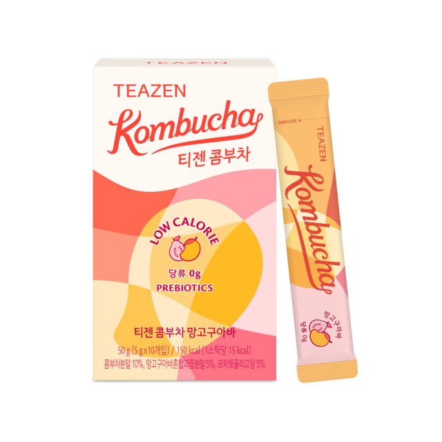 [TEAZEN] NEW Kombucha Mango Guava 5g * 10 sticks-Holiholic