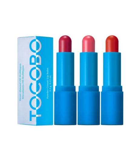 [TOCOBO] Powder Cream Lip Balm-Holiholic