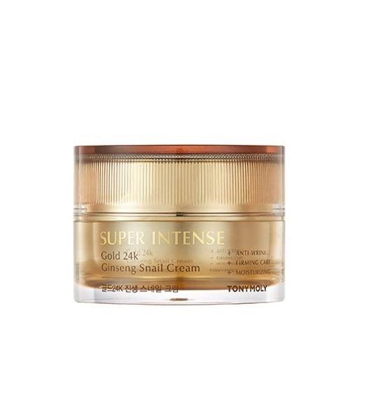 [TONYMOLY] Super Intense Gold 24K Ginseng Snail Cream - HOLIHOLIC