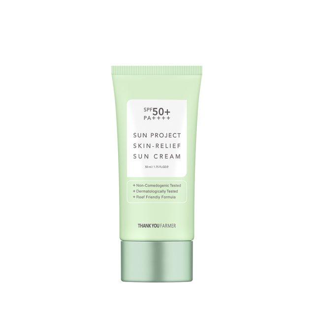 [Thank You Farmer] Sun Project Skin Relief Sun Cream SPF50+ PA++++ - HOLIHOLIC