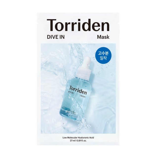 [Torriden] Dive-In Low Molecule Hyaluronic Acid Mask Sheet 1ea