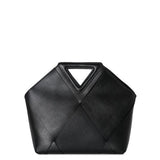 Triangle Handle Authentic Leather Bag
