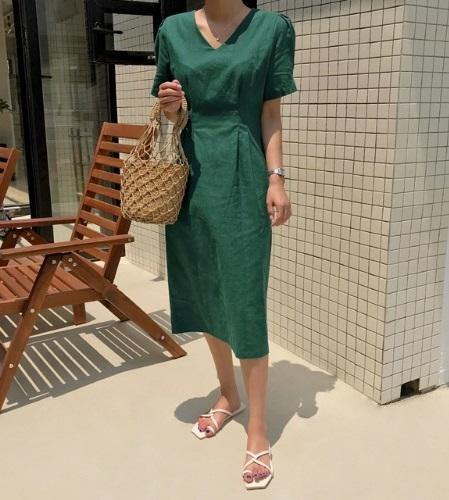 Tulip Sleeve Linen Dress | The best Dresses HOLIHOLIC Tulip Sleeve Linen Dress | The best Dresses HOLIHOLIC