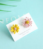 Unbalanced Flower Stud Earring - HOLIHOLIC