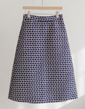 Unique Pattern Flare Skirt - HOLIHOLIC