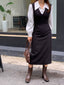 V Neck Sleeveless Slim Fit Dress-Holiholic