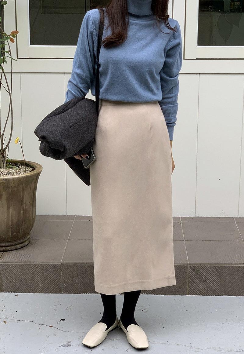 Warm Lining Daily Skirt - HOLIHOLIC