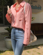 Relaxed Fit Basic Shirt - HOLIHOLIC
